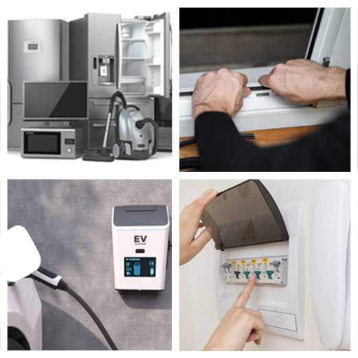 Collage of various images