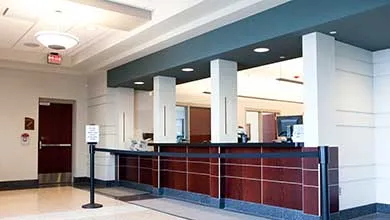 Bank lobby
